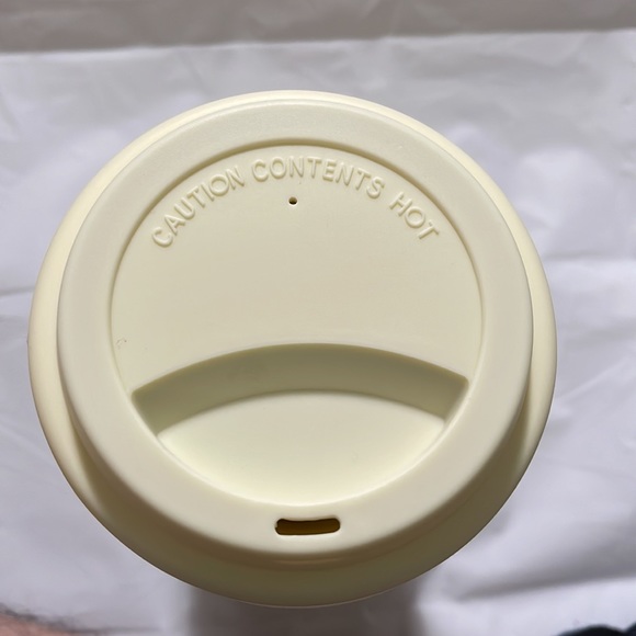 Temp-Tations By Tara Old World Confetti 16 oz Ceramic Travel Mug Silicone Lid - Picture 4 of 8